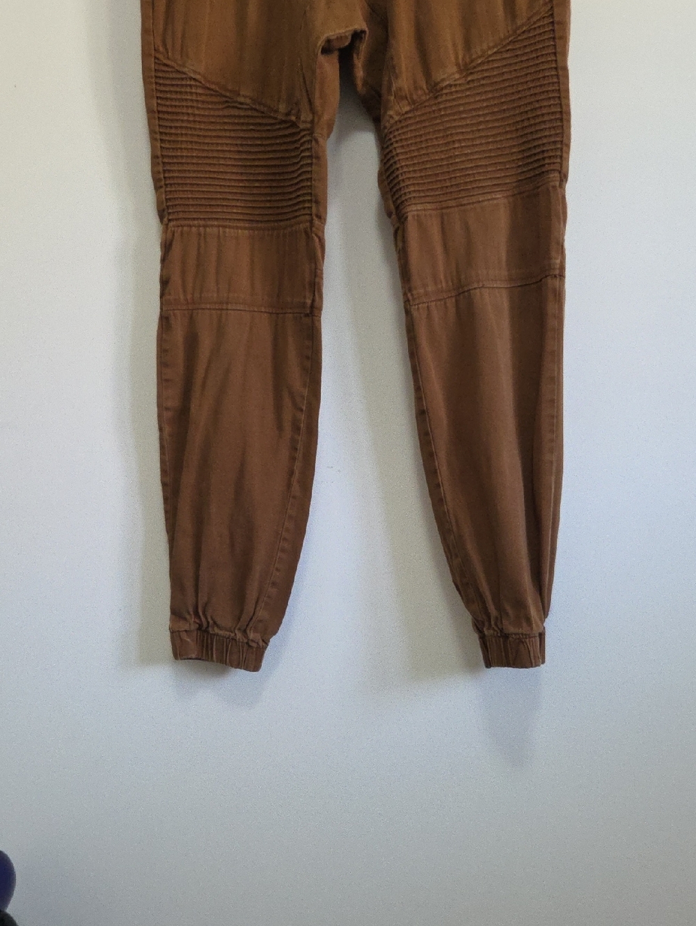 Urban Outfitters Brown Moto Jogger Trousers